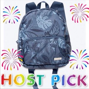 NWT Victoria's Secret Ripstop Mini Backpack blue